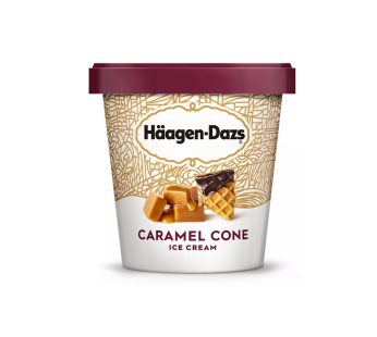 بستنی مخروطی کاراملی Haagen-Dazs