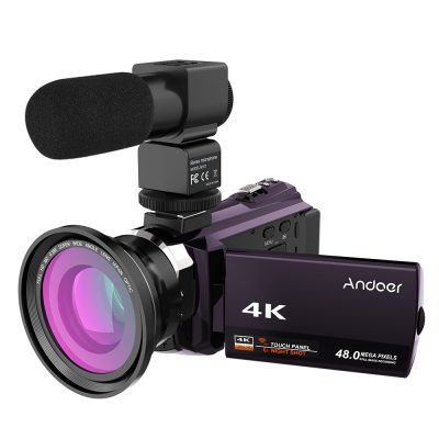 دوربین فیلمبرداری دیجیتال وای فای ۴۸ مگاپیکسلی Andoer 4K 1080P